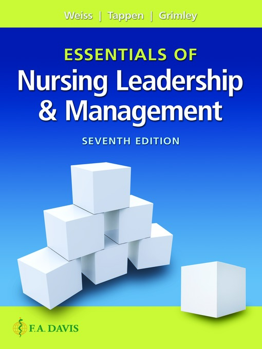 Title details for Essentials of Nursing Leadership and Management by Sally Weiss - Available